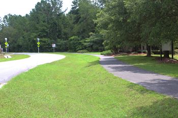 Pet walking trail